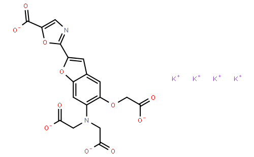 Mag-Fura-2, tetrapotassium salt [Furaptra, tetrapotassium salt]