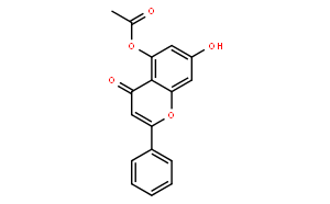 5-乙酰氧基-7-羥基黃酮