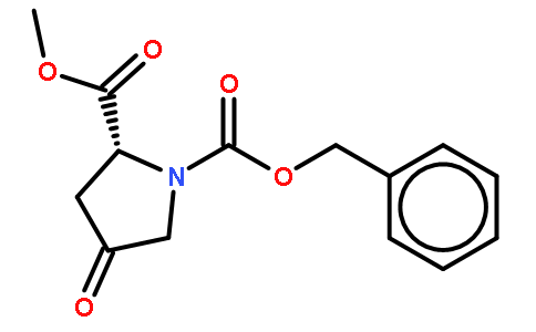 (R)-1-benzyl 2-methyl 4-oxopyrrolidine-1,2-dicarboxylate