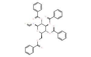 (2R,3R,4S,5R,6R)-2-((Benzoyloxy)methyl)-6-isothiocyanatotetrahydro-2H-pyran-3,4,5-triyl tribenzoate