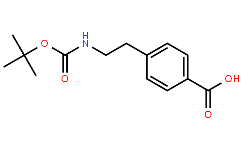 4-(2-Boc-氨基乙基)苯甲酸