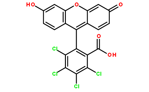 四氯荧光素(cas:13245-63-1) 结构式图片