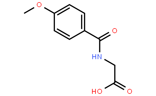 2-(4-Methoxybenzamido)acetic acid