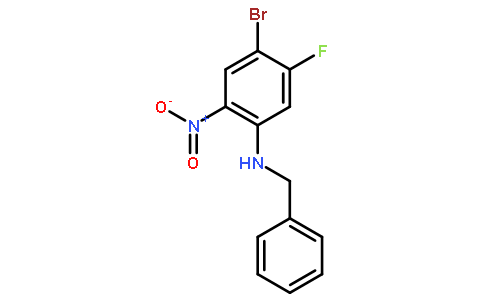 N-Benzyl-4-bromo-5-fluoro-2-nitroaniline