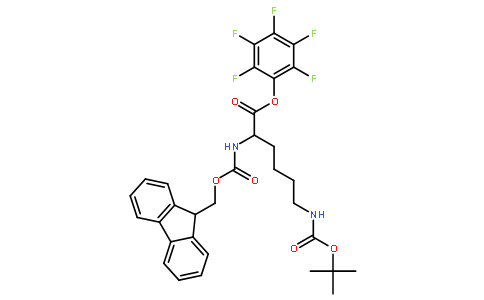 N'-叔丁氧羰基-N-芴甲氧羰基-D-赖氨酸五氟苯基酯