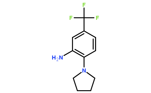 2-PYRROLIDIN-1-YL-5-TRIFLUOROMETHYL-PHENYLAMINE