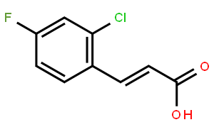 2-氯-4-氟肉桂酸