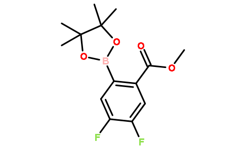 Methyl 4,5-difluoro-2-(4,4,5,5-tetramethyl-1,3,2-dioxaborolan-2-yl)benzoate