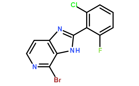 4-Bromo-2-(2-chloro-6-fluorophenyl)-3H-imidazo[4,5-c]pyridine