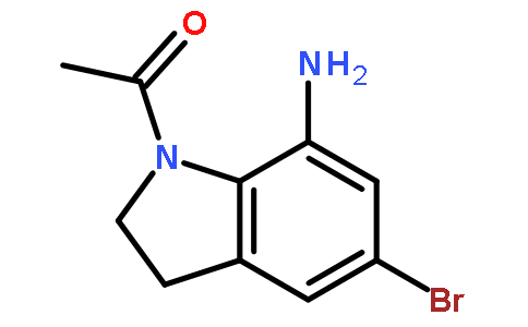 1-(7-Amino-5-bromoindolin-1-yl)ethanone