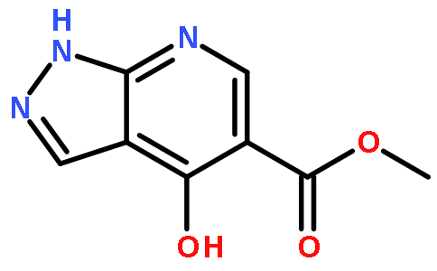 1H-Pyrazolo[3,4-b]pyridine-5-carboxylic acid, 4-hydroxy-, methyl ester