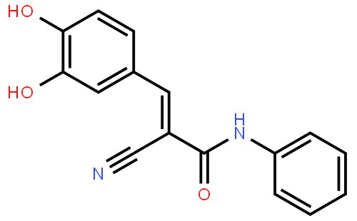 (E)-2-Cyano-3-(3,4-dihydroxyphenyl)-N-phenyl-2-propenamide