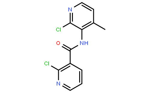 2-氯-N-(2-氯-4-甲基吡啶-3-基)烟酰胺