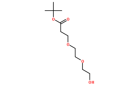 tert-butyl 3-[2-(2-hydroxyethoxy)ethoxy]propanoate