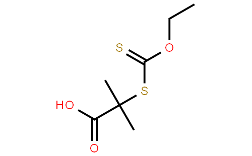 2-((Ethoxythioxomethyl)thio)-2-methylpropanoic acid