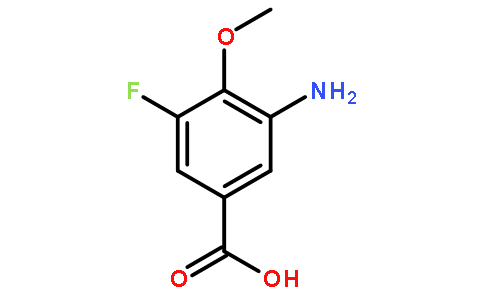 3-amino-5-fluoro-4-methoxybenzoic acid