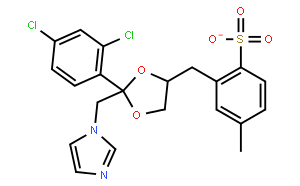 cis-(2-(2,4-dichlorophenyl)-2-(1h-imidazol-1-ylmethyl)-1,3-dioxolan-4-yl)methyl-4-methylbenzenesulphonate