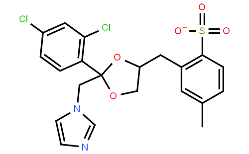 顺式-[2-(2,4-二氯苯基)-2-(1H-咪唑-1-基甲基)-1,3-二氧戊环-4-基]甲醇对甲苯磺酸酯