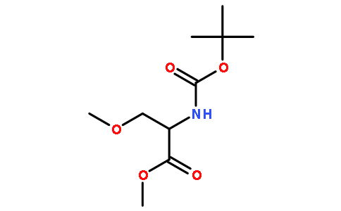 L-Serine, N-[(1,1-dimethylethoxy)carbonyl]-O-methyl-, methyl ester