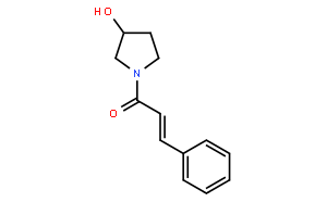 1-Cinnamoyl-3-hydroxypyrrolidine