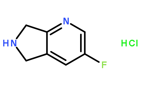 3-fluoro-6,7-dihydro-5H-pyrrolo[3,4-b]pyridine hydrochloride