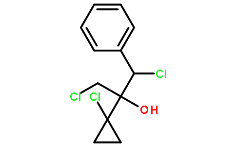 1-chloro-2-(1-chlorocyclopropyl)-3-(2-chlorophenyl)propan-2-ol
