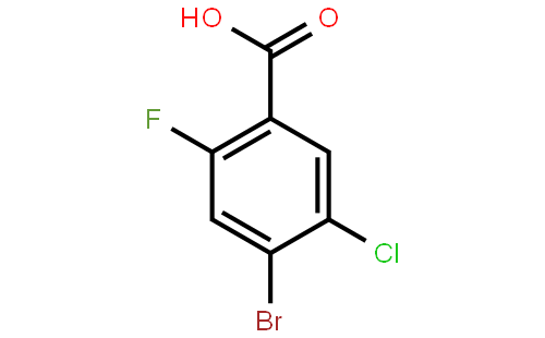 4-Bromo-5-chloro-2-fluorobenzoic acid