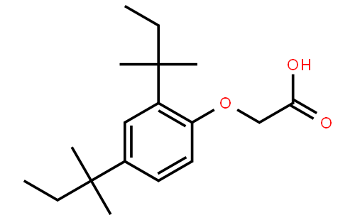 2,4-二(叔-戊基)苯氧基乙酸