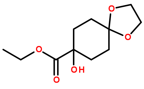 Ethyl 8-hydroxy-1,4-dioxaspiro[4.5]decane-8-carboxylate