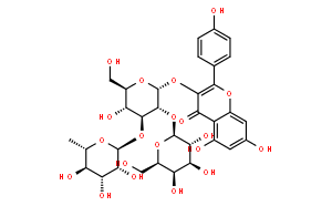 芹菜素-5-O-[α-L一吡喃鼠李糖基-（1—4）-β-D-6-O-乙?；?吡喃葡萄糖苷