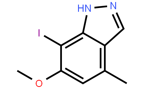 7-Iodo-6-methoxy-4-methyl-1H-indazole
