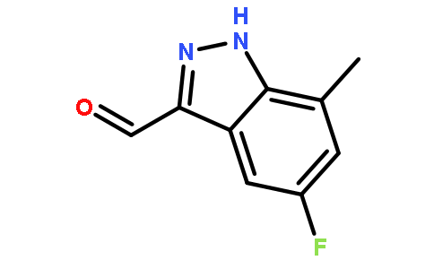 5-Fluoro-7-methyl-1H-indazole-3-carbaldehyde