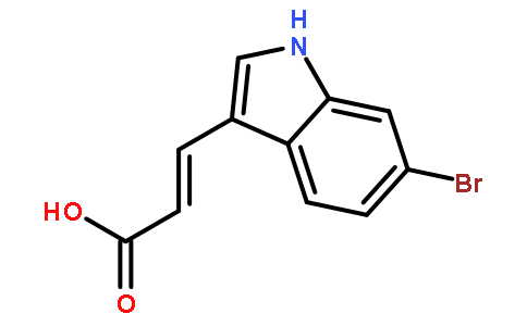 (E)-3-(6-bromo-1H-indol-3-yl)acrylic acid