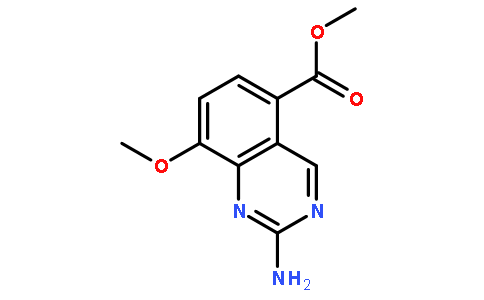 Methyl 2-amino-8-methoxyquinazoline-5-carboxylate
