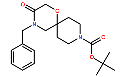 Tert-butyl 4-benzyl-3-oxo-1-oxa-4,9-diazaspiro[5.5]undecane-9-carboxylate