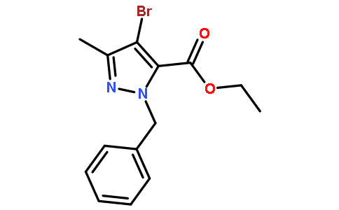 Ethyl 1-benzyl-4-bromo-3-methyl-1H-pyrazole-5-carboxylate