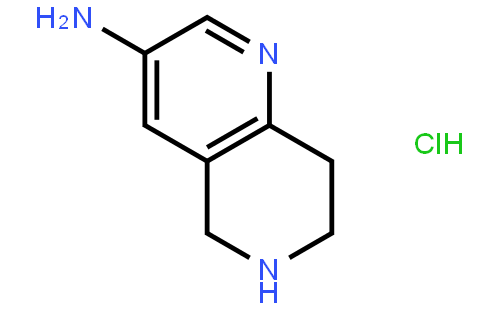 5,6,7,8-Tetrahydro-1,6-naphthyridin-3-amine hydrochloride