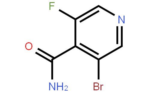 3-Bromo-5-fluoroisonicotinamide