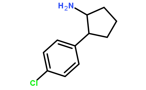 Trans-2-(4-chlorophenyl)-cyclopentylamine