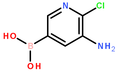 3-Amino-2-chloropyridine-5-boronic acid