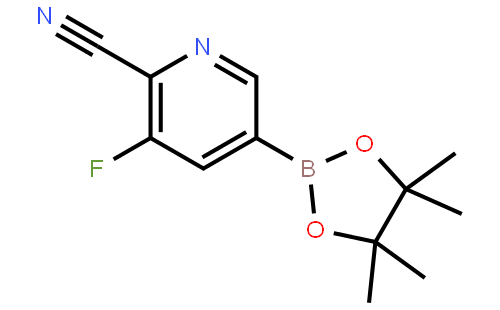 2-氰基-3-氟吡啶-5-硼酸频哪醇酯