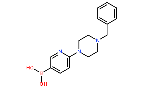 6-(4-Benzylpiperazin-1-yl)pyridine-3-boronic acid