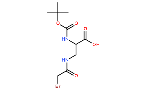 (S)-3-(2-Bromoacetamido)-2-((tert-butoxycarbonyl)amino)propanoic acid