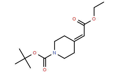 tert-Butyl 4-(2-ethoxy-2-oxoethylidene)piperidine-1-carboxylate