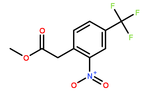 Methyl 2-(2-nitro-4-(trifluoromethyl)phenyl)acetate