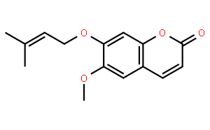 6-甲氧基-7-异戊烯氧基香豆素