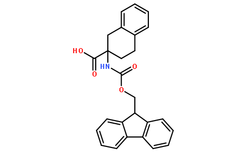 2-((((9H-Fluoren-9-yl)methoxy)carbonyl)amino)-1,2,3,4-tetrahydronaphthalene-2-carboxylic acid