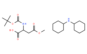 Boc-L-天冬氨酸β-甲酯双环己基铵盐