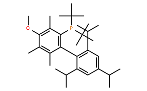 二叔丁基[4-甲氧基-3,5,6-三甲基-2',4',6'-三异丙基联苯-2-基]膦