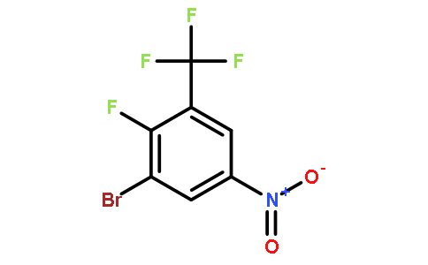 1-bromo-2-fluoro-5-nitro-3-(trifluoromethyl)benzene